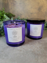 Load image into Gallery viewer, Leo Zodiac Candle 9.5oz - Treasures of The Moon
