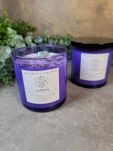 Load image into Gallery viewer, Virgo Zodiac Candle 9.5oz - Treasures of The Moon
