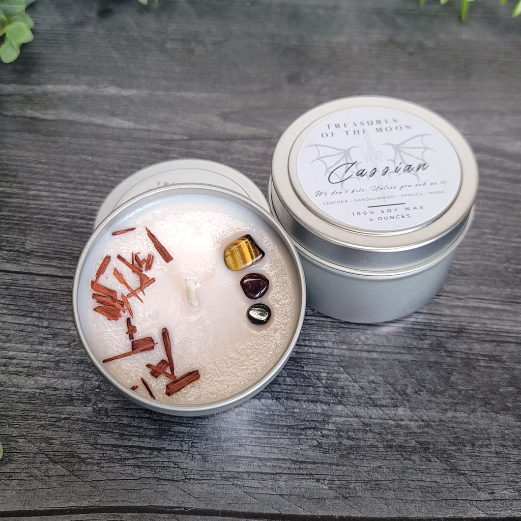 Bookish Candles: Cassian from ACOTAR