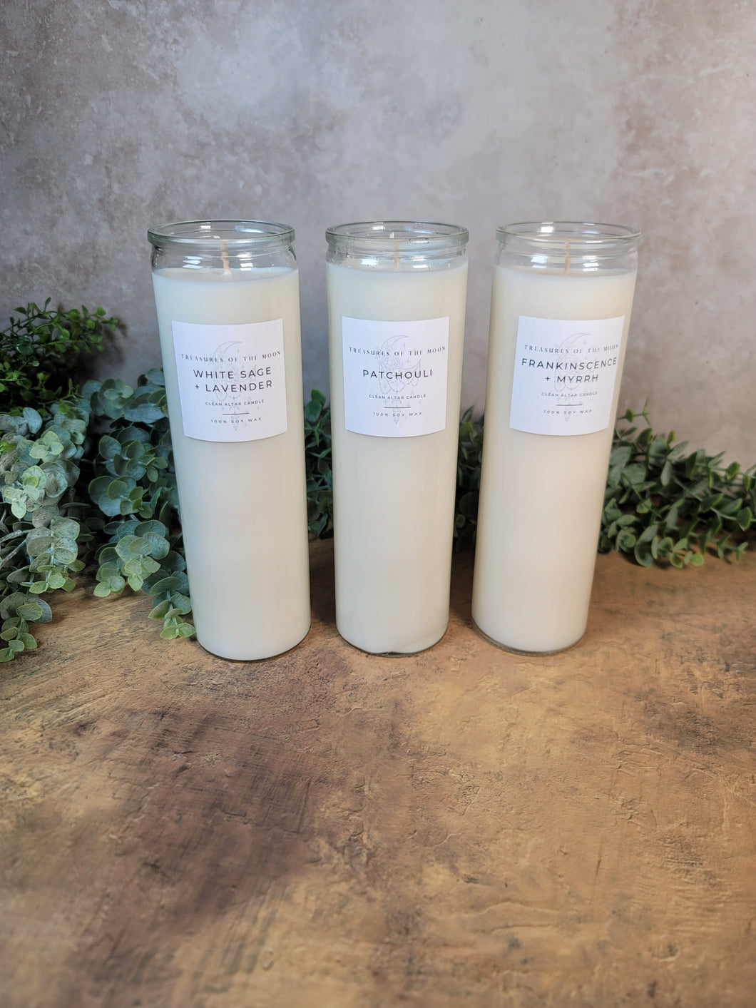 Non-Toxic Altar Candles - Treasures of The Moon