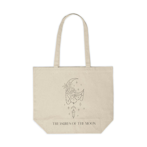 TOTM Canvas Shopping Tote - Treasures of The Moon